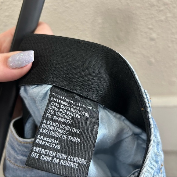 Tribal Women's Sophia Curvy Micro Flare Crop Jeans Size 16 - Picture 8 of 8